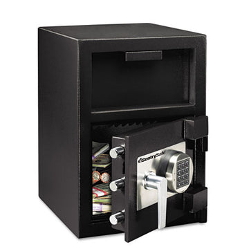 Sentry® Safe Digital Depository Safe, Extra Large, 1.3 Cu Ft, 14w X 15.6d X 24h, Black freeshipping - TVN Wholesale